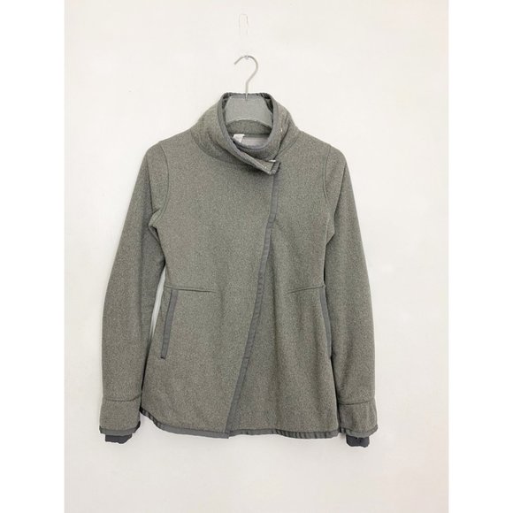 Ivivva by Lululemon Big Business Cozy Wrap Fleece lined Jacket 12 - Picture 1 of 15